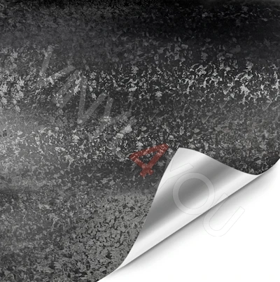 Пленка черный кованый карбон Black Forged