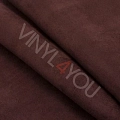 Темно-коричневая самоклеющаяся алькантара Premium