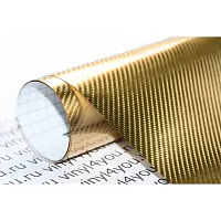 Пленка Карбон 4D хром золото