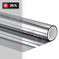 Зеркальная тонировочная пленка SHG SILVER R 35%