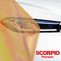 Тонер на фары Scorpio xамелеон оранжевый