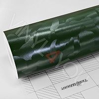 Пленка Военно-зеленый Камуфляж TeckWrap RCF06 Ghost military Green