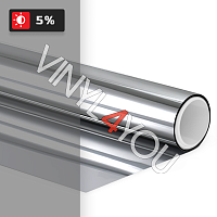 Зеркальная тонировочная пленка SHG SILVER R 5%