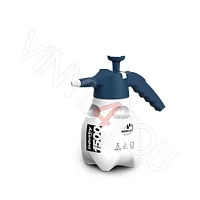 Ручной синий помповый опрыскиватель Industry ergo Alka line 1.5 л (EPDM)